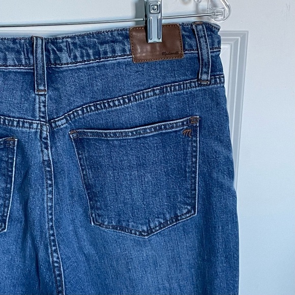 Madewell The High-Rise Slim Boyjean in Lita Wash: Step-Hem Edition 29929 - Picture 10 of 16